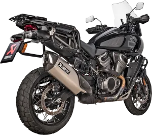 1801-1497 - AKRAPOVIC Slip-On Line Muffler - Titanium S-HD12SO1-HAFT