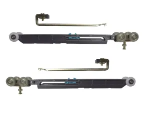 4- Wheel Soft Close and Soft Open for Pocket Doors-
