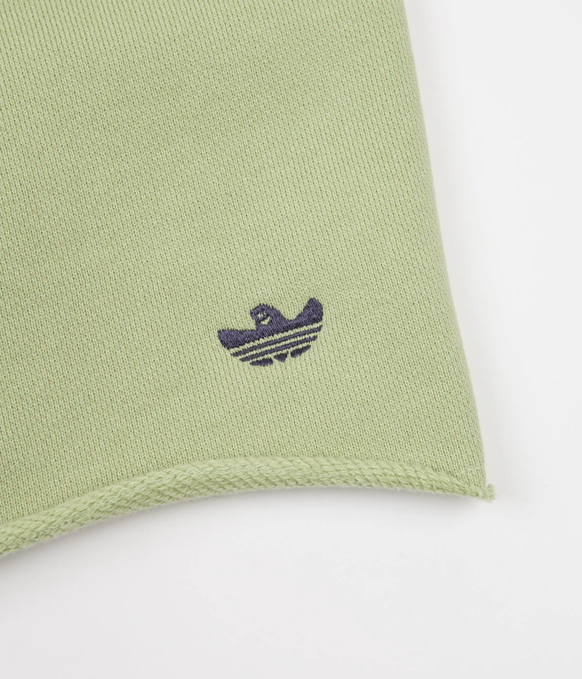 Adidas Heavyweight Shmoofoil Shorts - Magic Lime / Shadow Navy