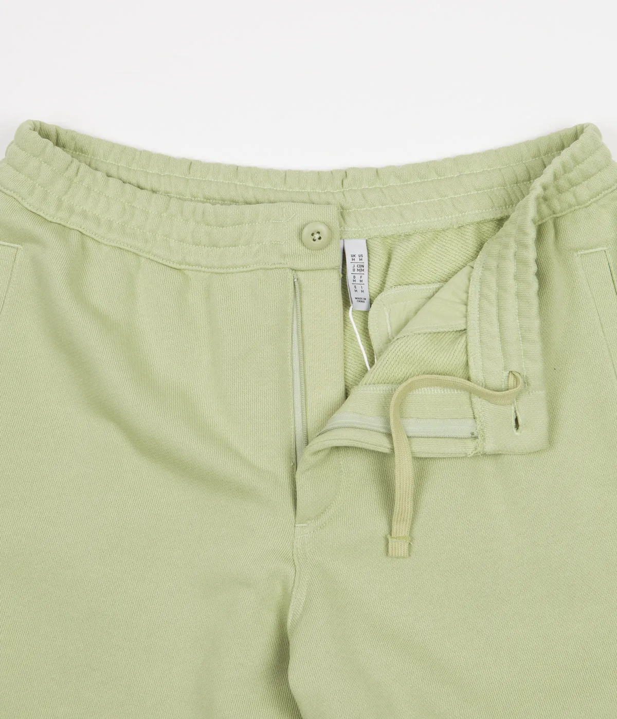 Adidas Heavyweight Shmoofoil Shorts - Magic Lime / Shadow Navy