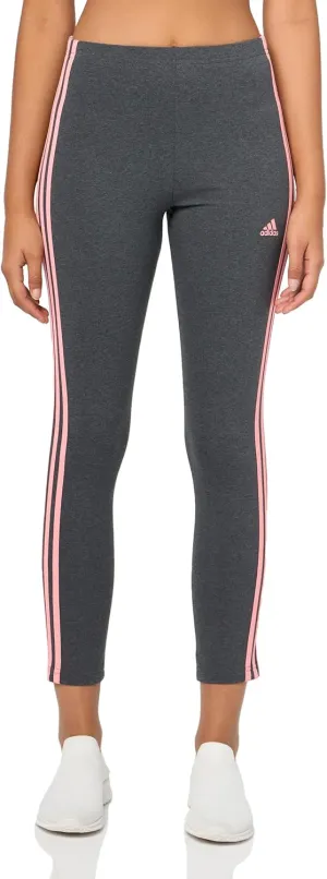 adidas Women's Essentials 3-Stripes High-Waisted Single Jersey Leggings