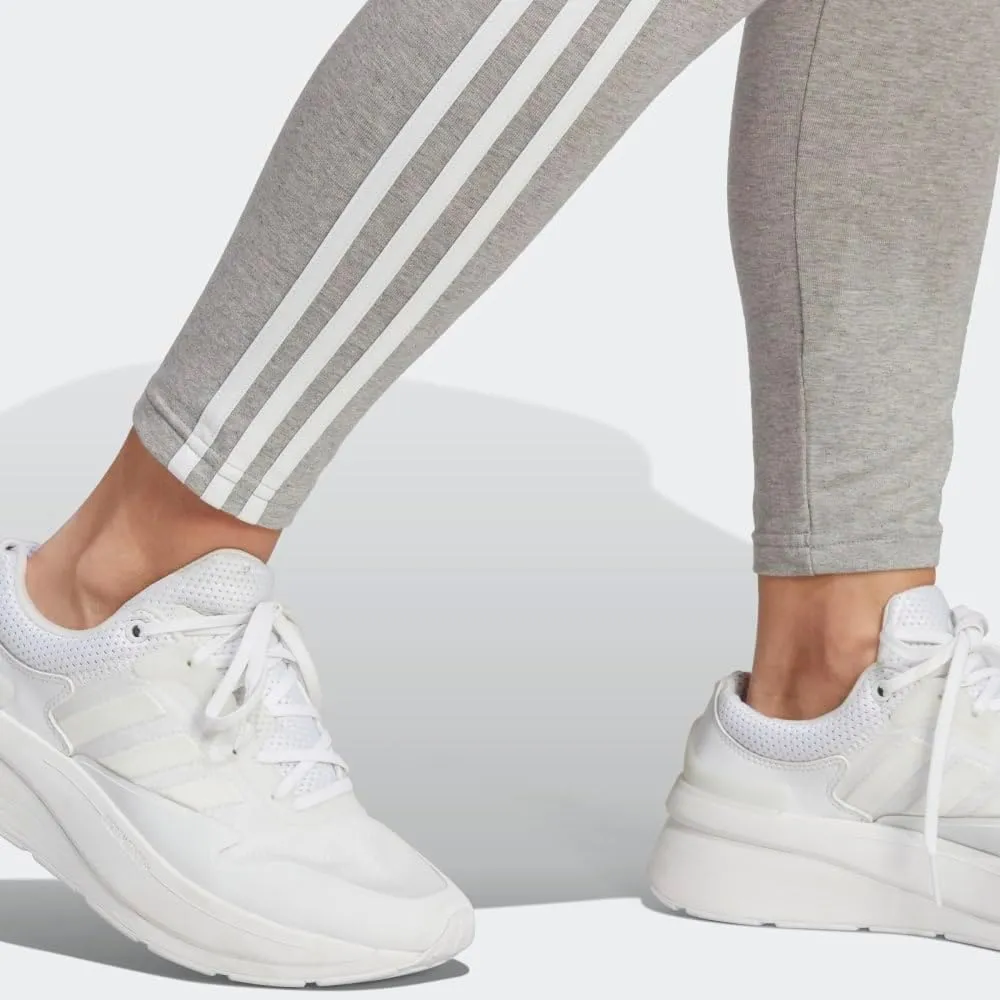 adidas Women's Essentials 3-Stripes High-Waisted Single Jersey Leggings