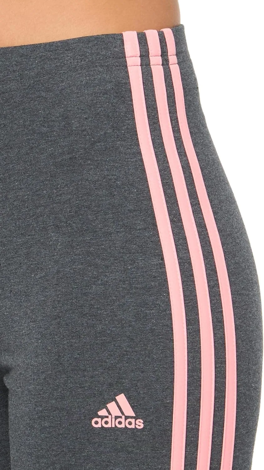 adidas Women's Essentials 3-Stripes High-Waisted Single Jersey Leggings