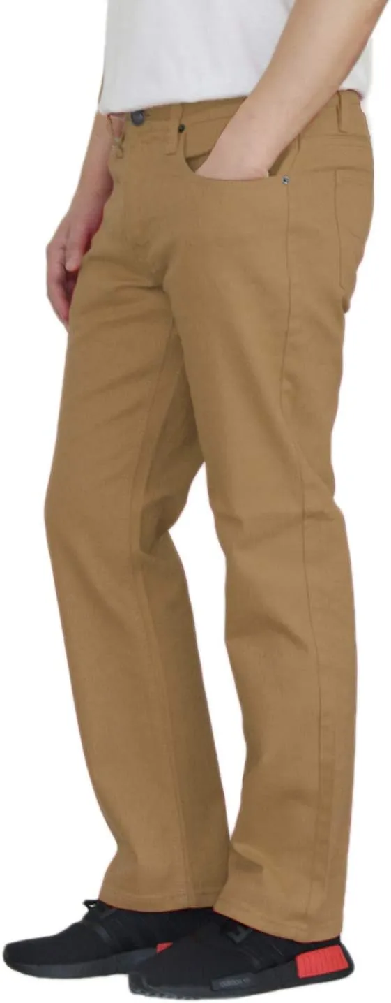 AIRNINE Men's Twill Stretch Slim Fit Jeans