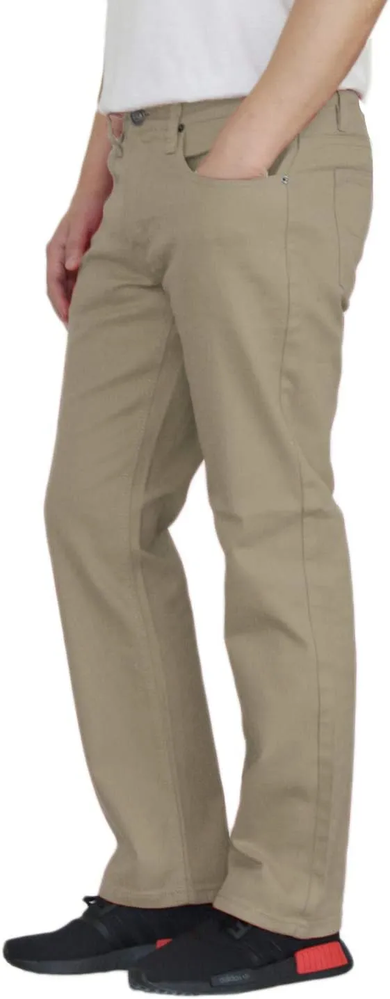 AIRNINE Men's Twill Stretch Slim Fit Jeans