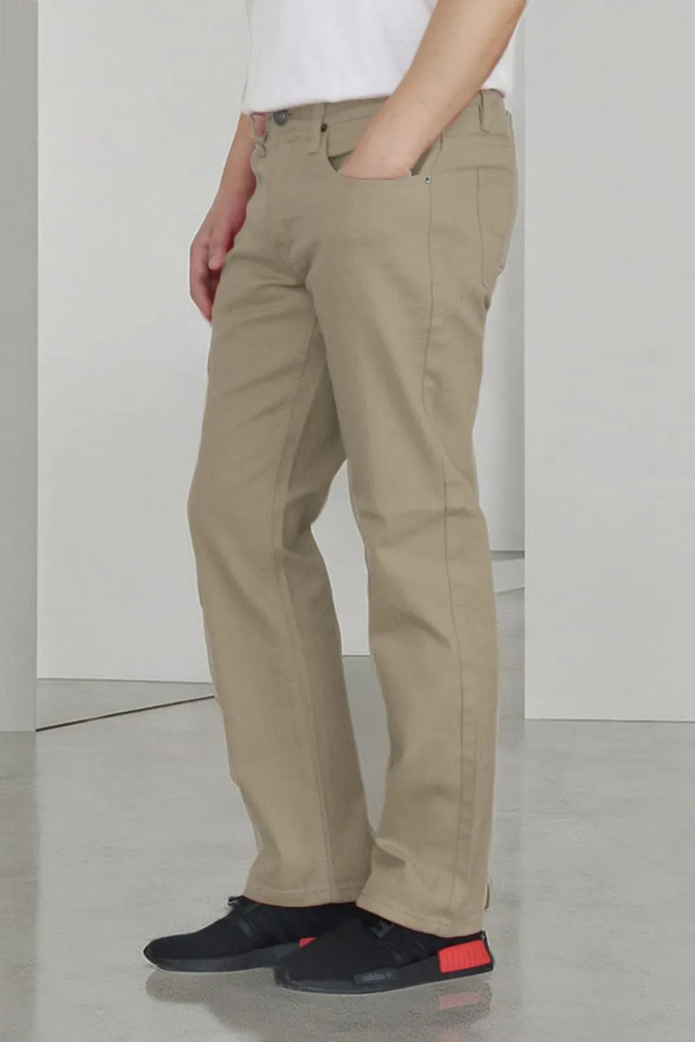 AIRNINE Men's Twill Stretch Slim Fit Jeans