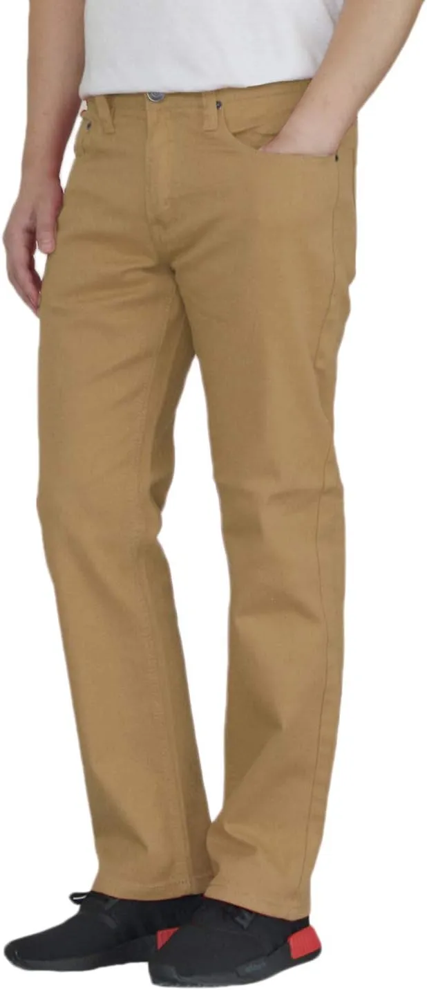 AIRNINE Men's Twill Stretch Slim Fit Jeans