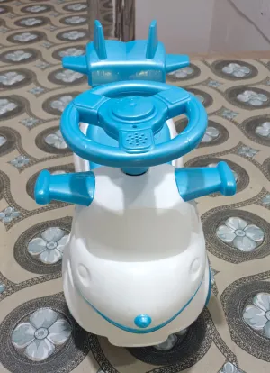 Airplane Shape Car For Kids In Beautiful Color