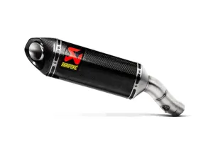 Akrapovic Slip-On Line (Carbon) Exhaust '09-'24 Kawasaki ZX6R, '13-'24 ZX6R 636
