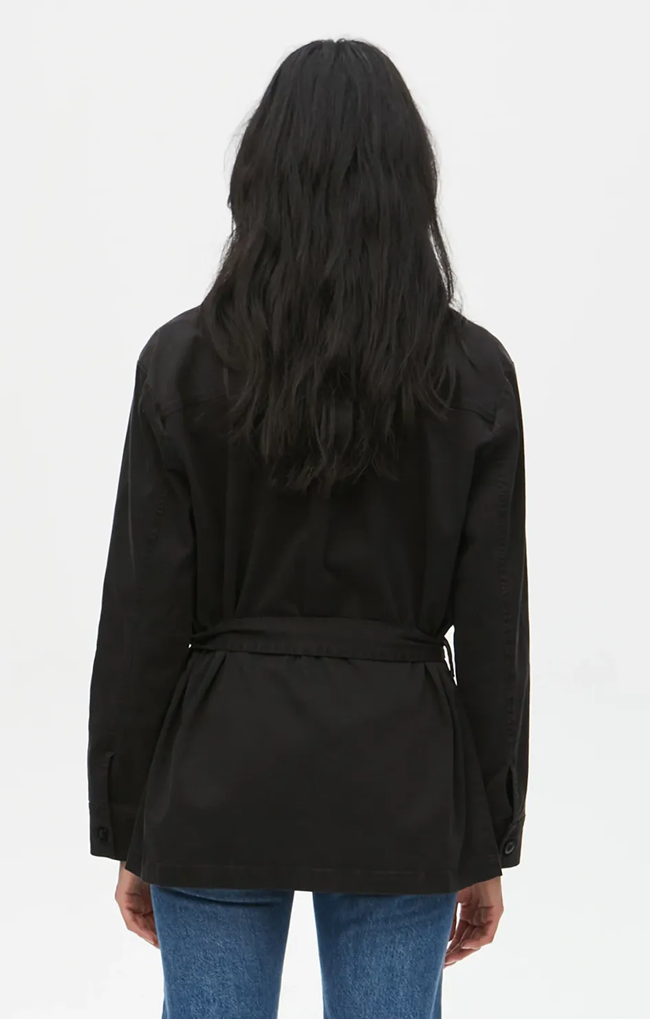 Alec Jacket - Washed Black