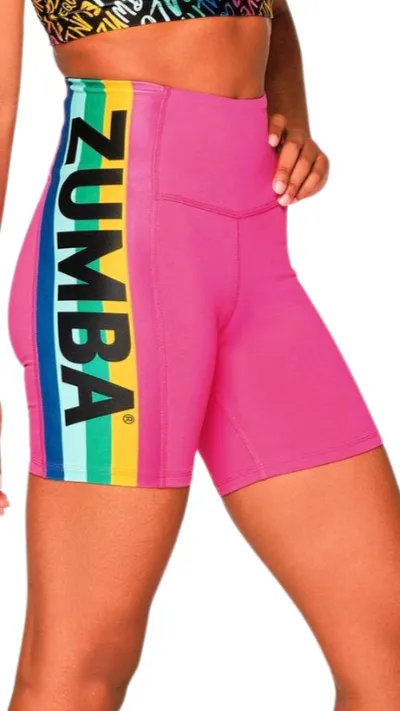 All Love Welcome High Waisted Biker shorts