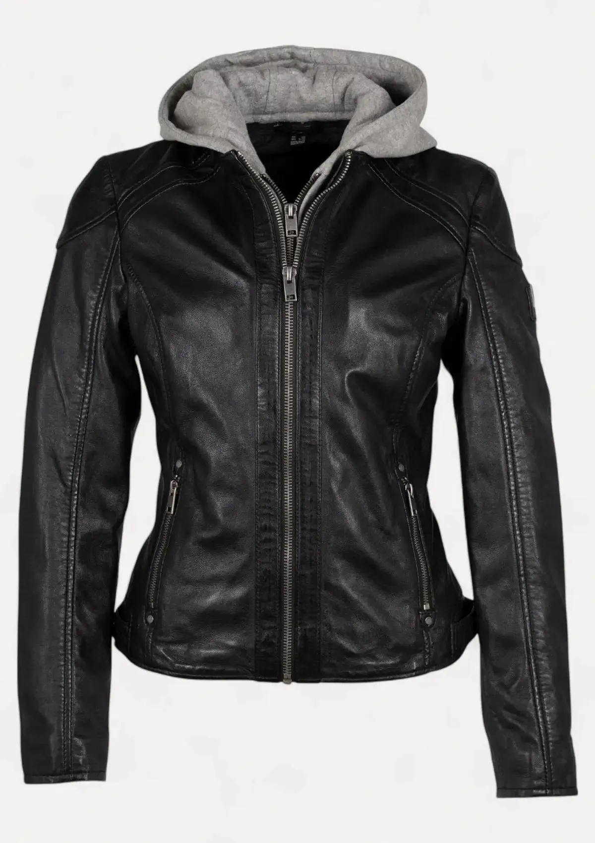 Allice Leather Jacket - Black