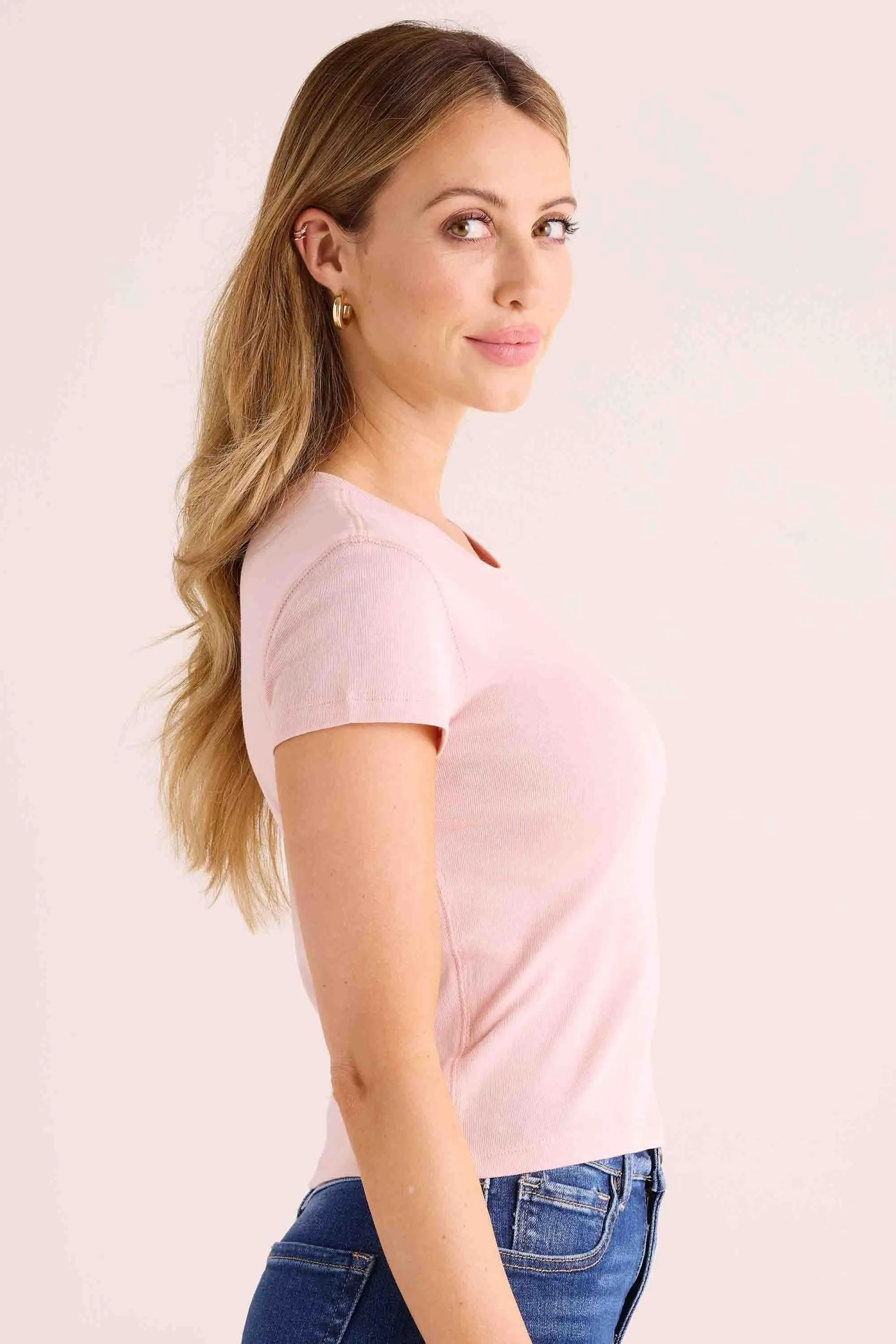 Aria Tee- Pink
