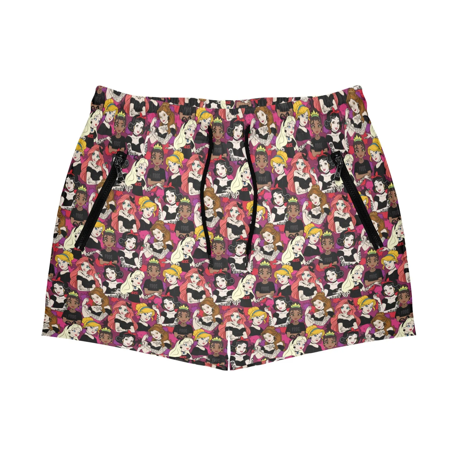 Bad Girls Men's Quick Dry Athletic Shorts