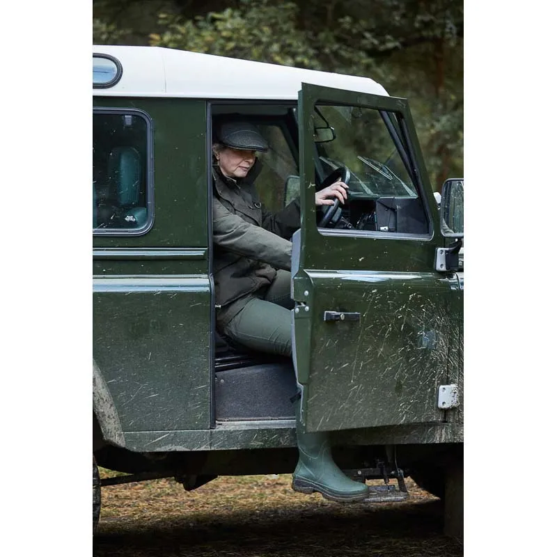 Barbour Retriever Ladies Waterproof Jacket - Olive