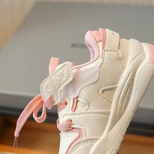 Bear Lace-Up Sports Sneakers