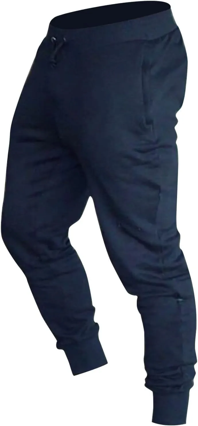 BIFUTON Joggers for Men Slim Fit Tapered Leg Pants Lace Up Athletic Sweatpants Lightweight Sports Running Pants with Pockets