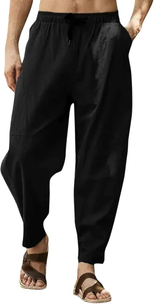 Big and Tall Sweatpants for Men Casual Fashion Tracksuit Jogging Bottoms Pockets Mens Loose Fit Jogging Joggers Gym