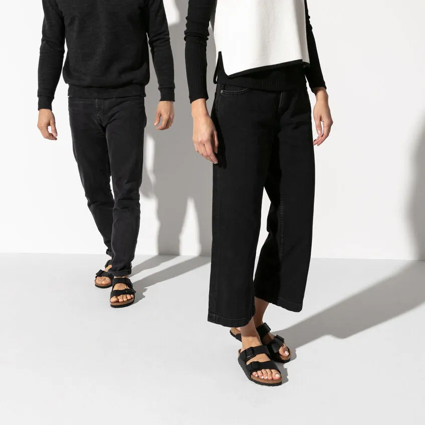 BIRKENSTOCK ARIZONA BLACK SANDALS