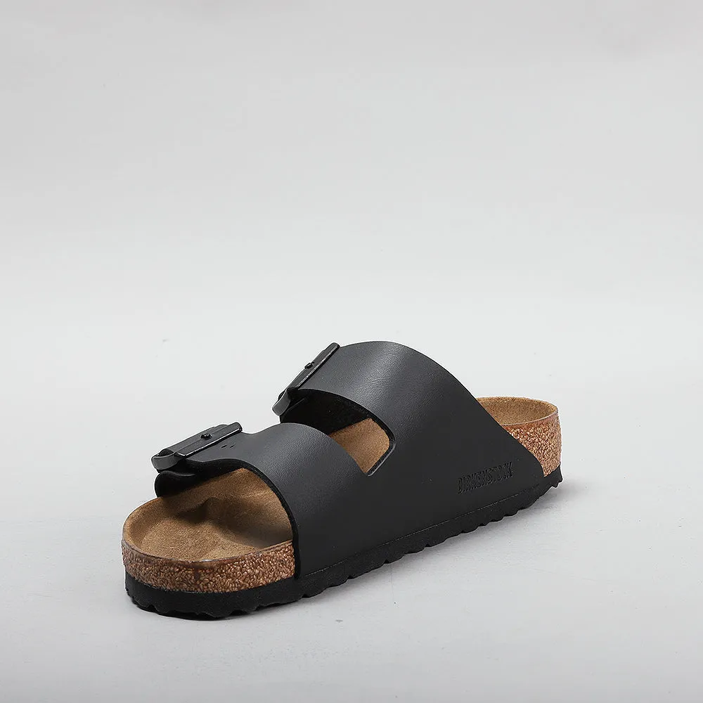 BIRKENSTOCK ARIZONA BLACK SANDALS