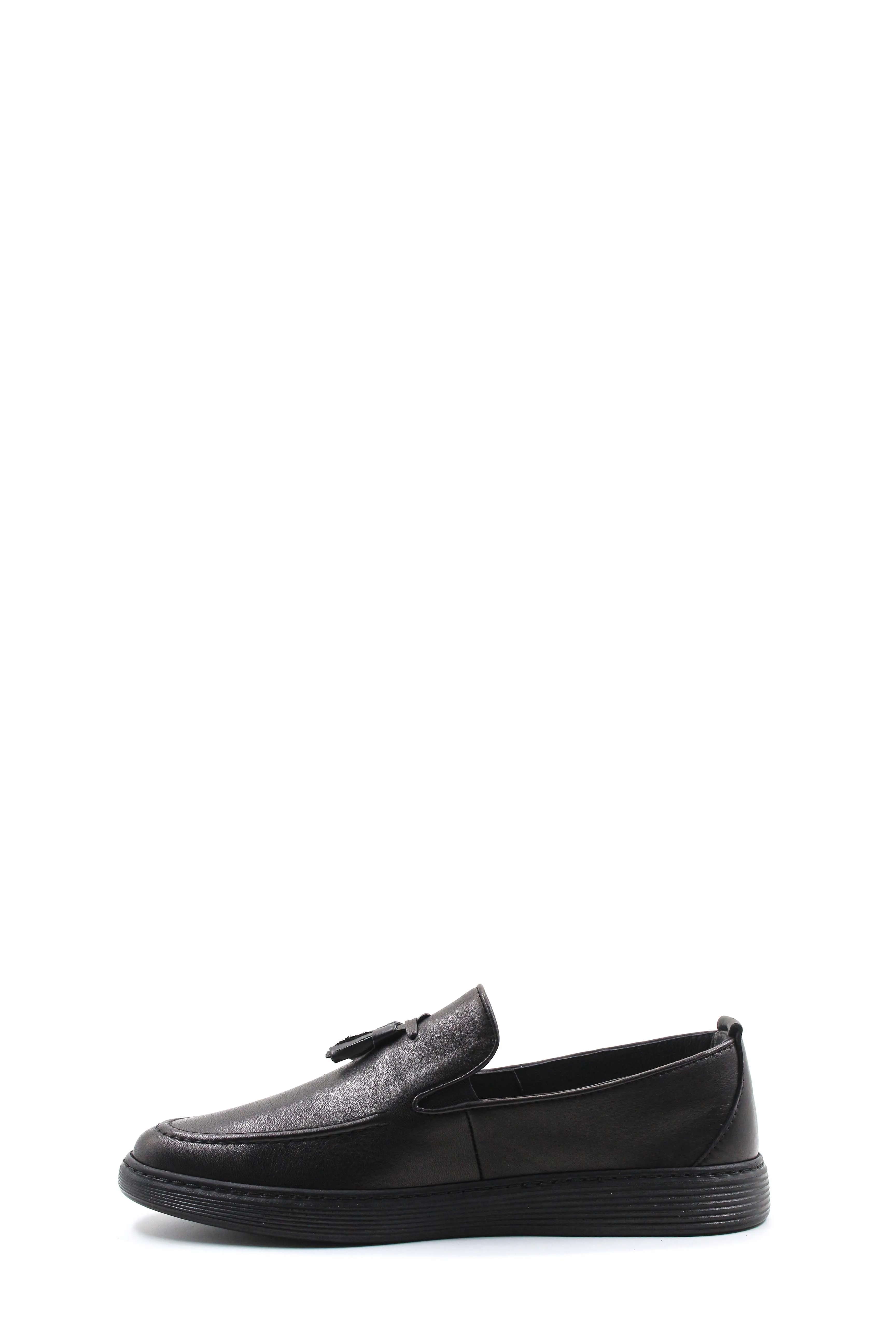 Black Tassel Slip-Ons-Wessi