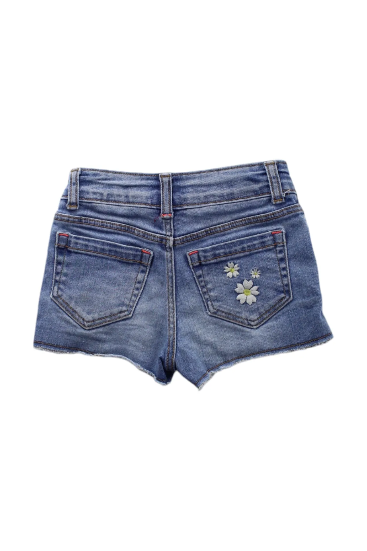 Boden Denim Floral Shorts Size 4T