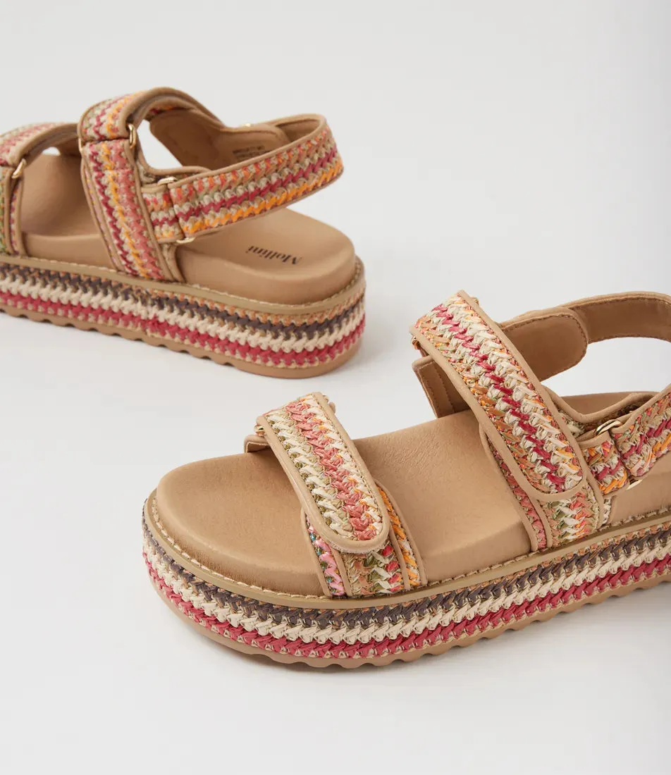 Bridgett Natural Multi Woven Shoes