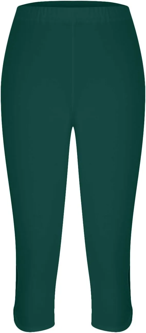 Capris Pants for Women 2025 Summer, High Waist Workout Compression Capris Leggings