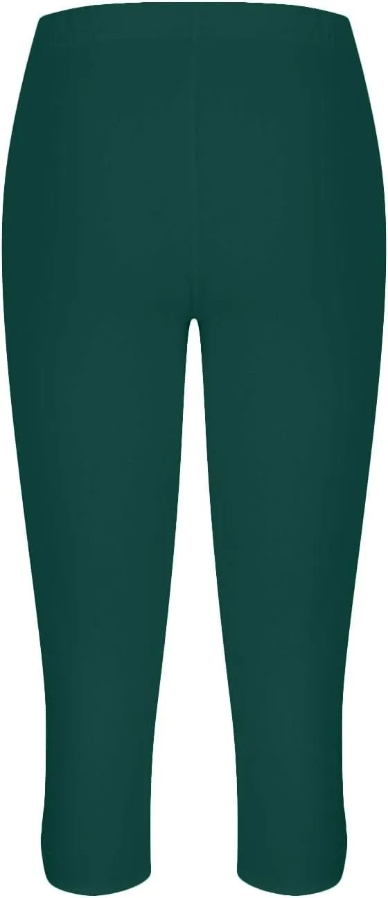 Capris Pants for Women 2025 Summer, High Waist Workout Compression Capris Leggings