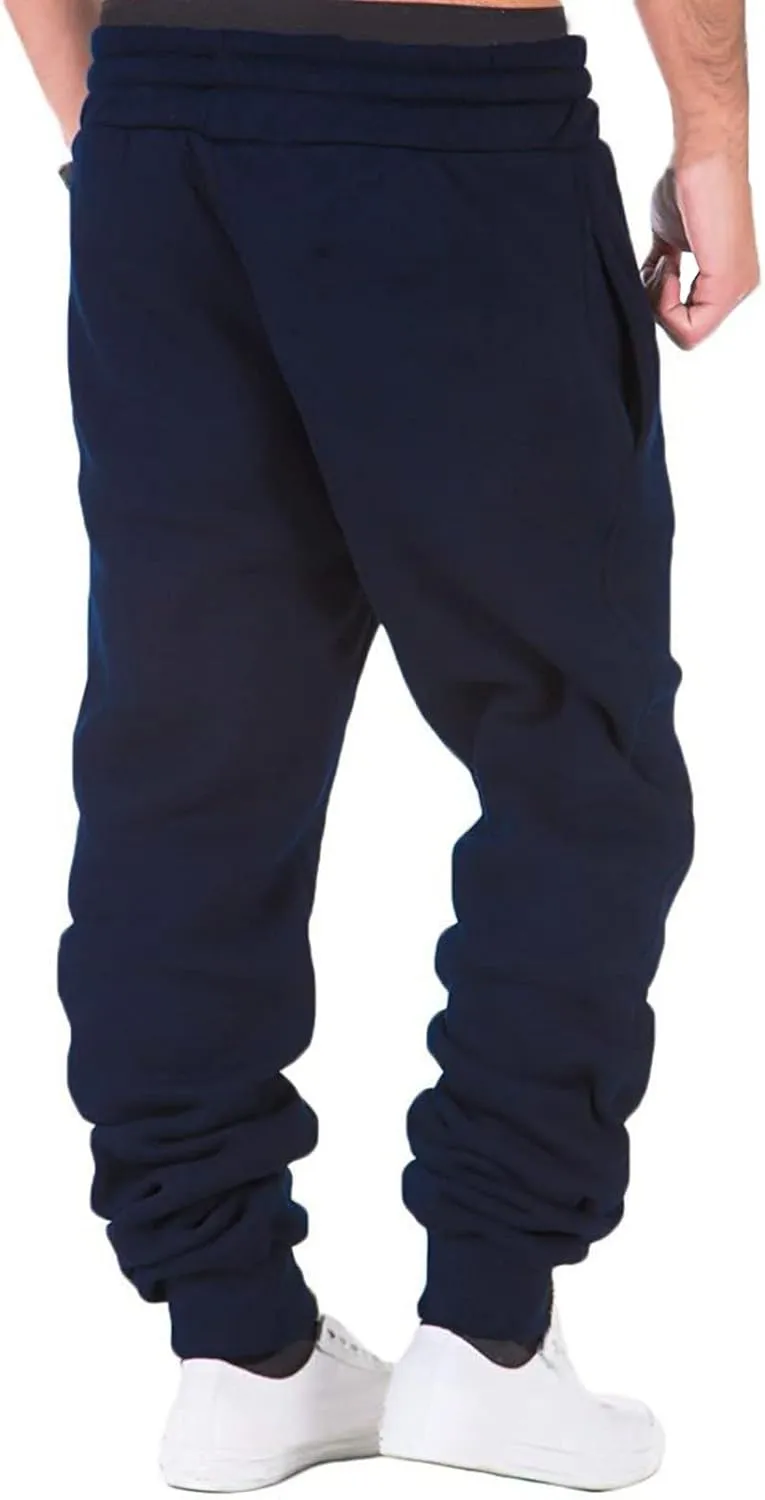 Cargo Pants for Men Big and Tall Casual Cotton Cargo Pants Gym Sweatpants Trousers Mens Long Pant Sweatpants for Men