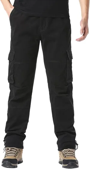 Cargo Pants for Men Big and Tall, Casual Pocket Sport Work Casual Trouser Pants Big and Tall Sweatpants for Men Mens