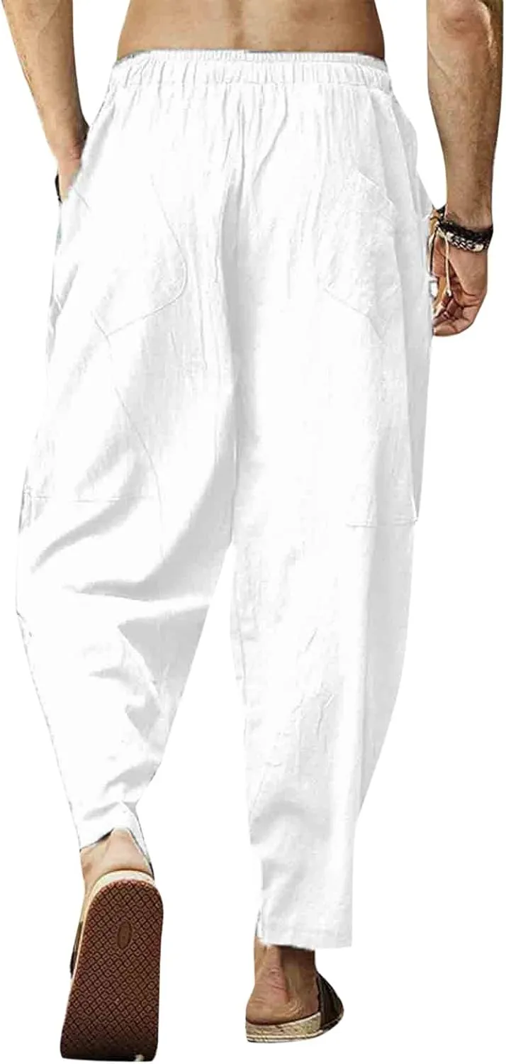 Cargo Pants for Men Big and Tall, for Men Lightweight Golf Track Pant 2023 Men's Heavyweight Cargo Fleece Sweatpants