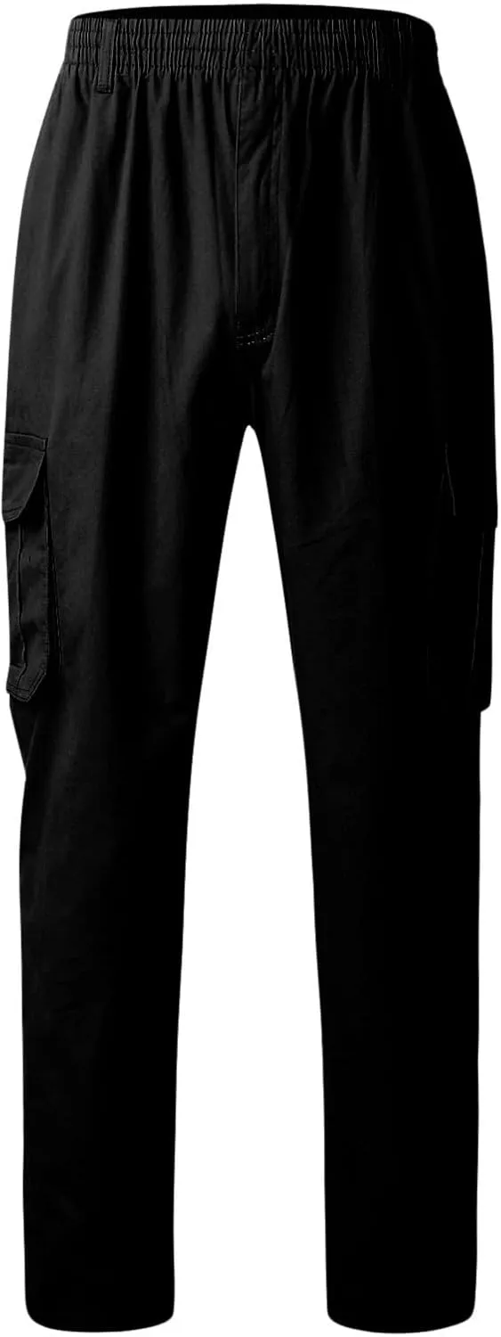 Cargo Pants for Men Big and Tall, Loose Jogger Pants High Street Sports Outdoor Running Sweater Trousers Cargo Pants