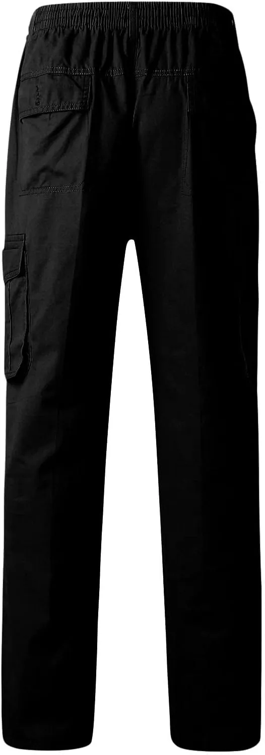Cargo Pants for Men Big and Tall, Loose Jogger Pants High Street Sports Outdoor Running Sweater Trousers Cargo Pants
