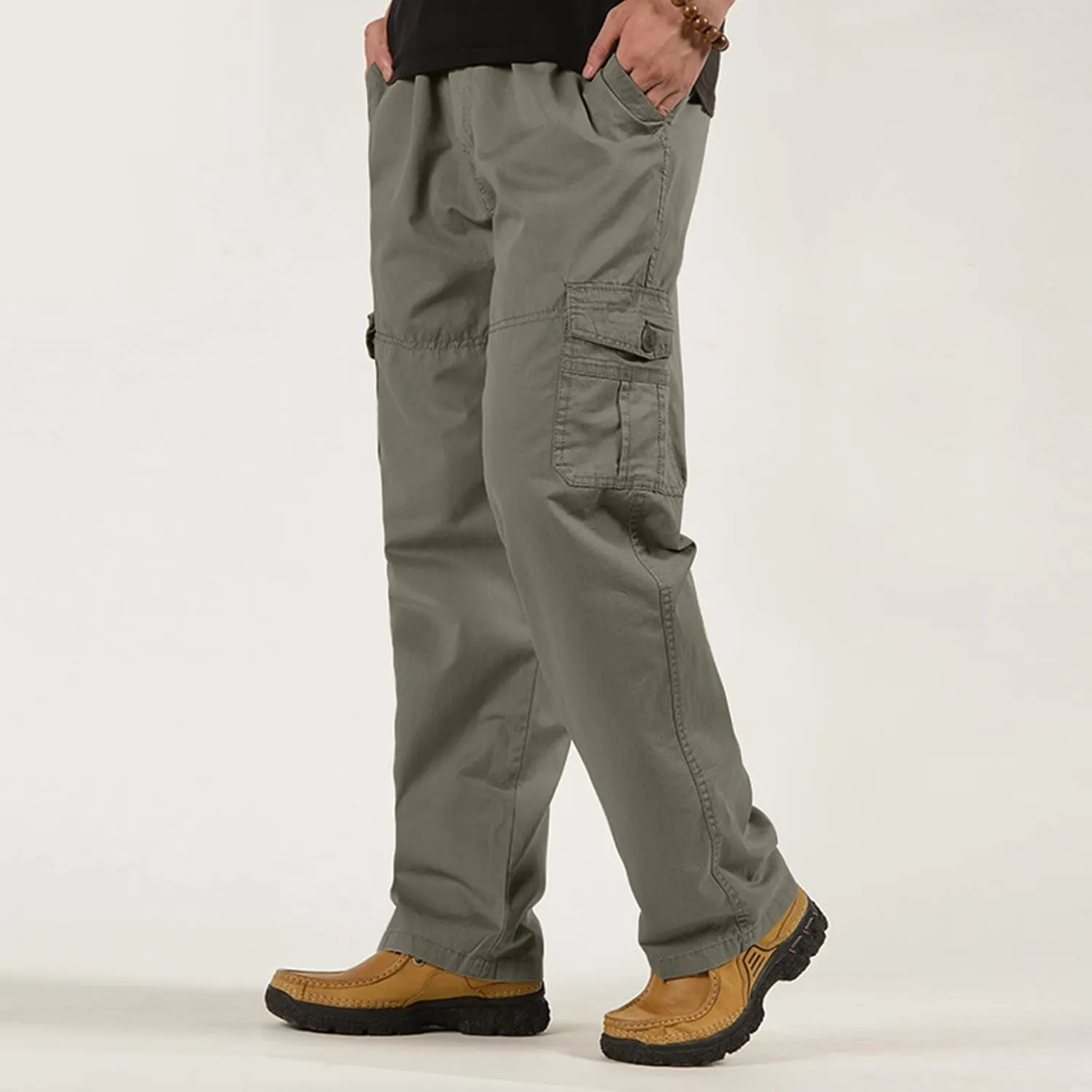 Cargo Pants for Men Big and Tall Pants for Men Skinny Mens Dress Pants - Stretch Slim Fit Business Casual Dress Pants