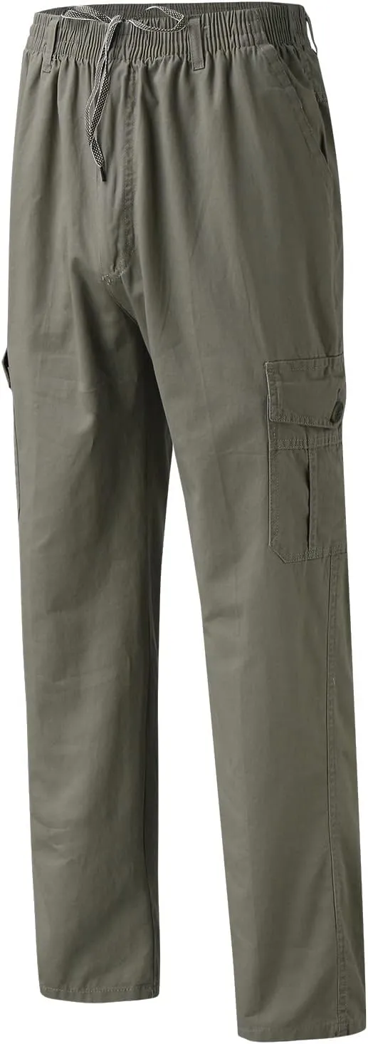 Cargo Pants for Men Big and Tall Pants for Men Skinny Mens Dress Pants - Stretch Slim Fit Business Casual Dress Pants