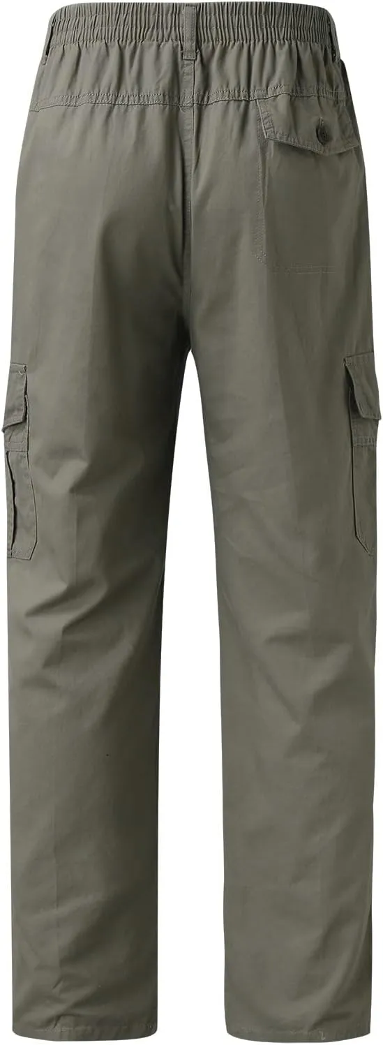 Cargo Pants for Men Big and Tall Pants for Men Skinny Mens Dress Pants - Stretch Slim Fit Business Casual Dress Pants