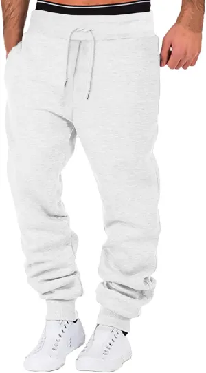 Cargo Pants for Men Joggers Sweatpants for Men Casual Long Trousers Light Jogger Pants Men's Club Sweatpants Stretch