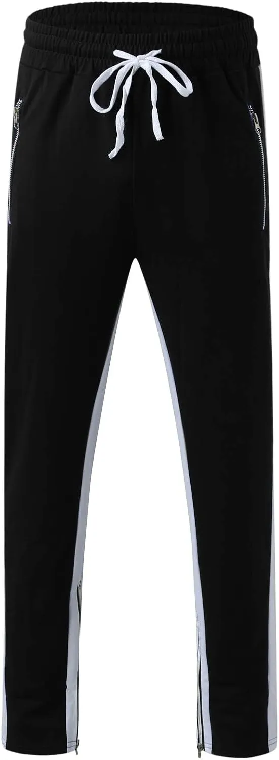 Cargo Pants for Men Work Pants Hip Hop Letter Printed Street Hip Hop Jogging Sweatpants Casual Elastic Waist Trousers