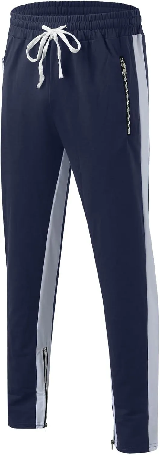 Cargo Pants for Men Work Pants Hip Hop Letter Printed Street Hip Hop Jogging Sweatpants Casual Elastic Waist Trousers