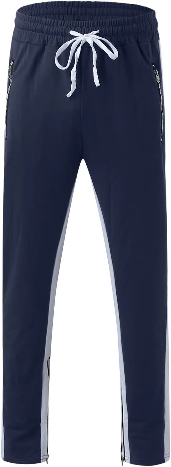 Cargo Pants for Men Work Pants Hip Hop Letter Printed Street Hip Hop Jogging Sweatpants Casual Elastic Waist Trousers