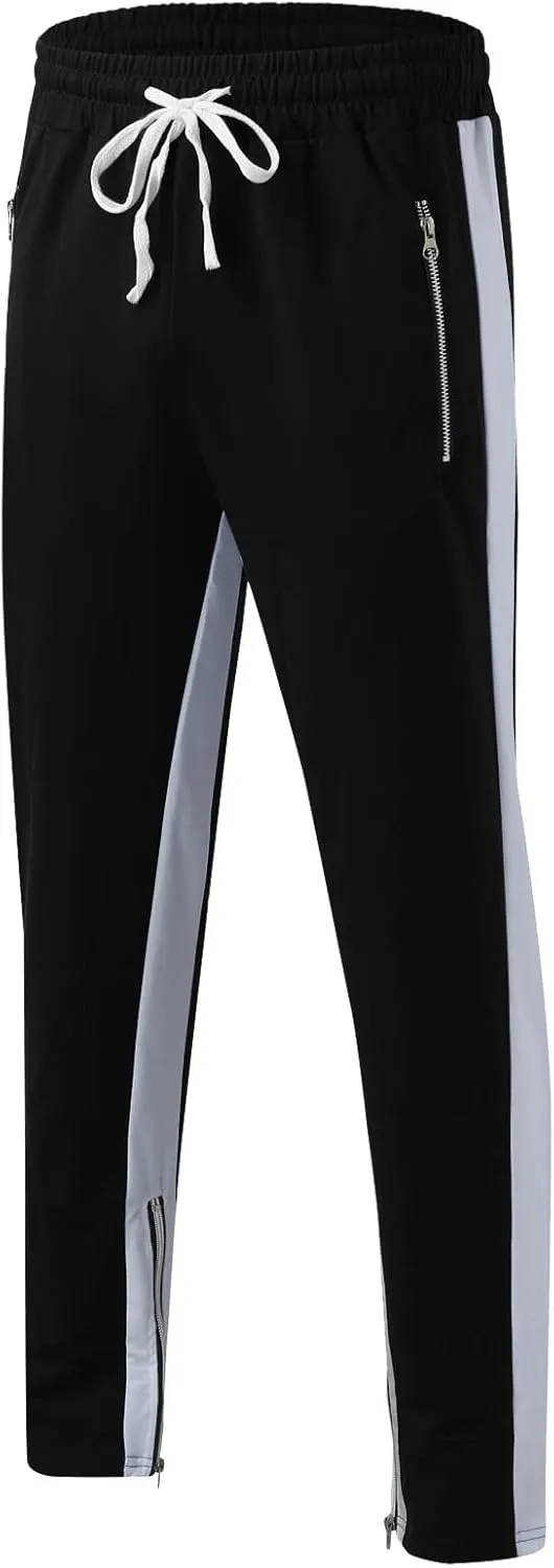 Cargo Pants for Men Work Pants Hip Hop Letter Printed Street Hip Hop Jogging Sweatpants Casual Elastic Waist Trousers