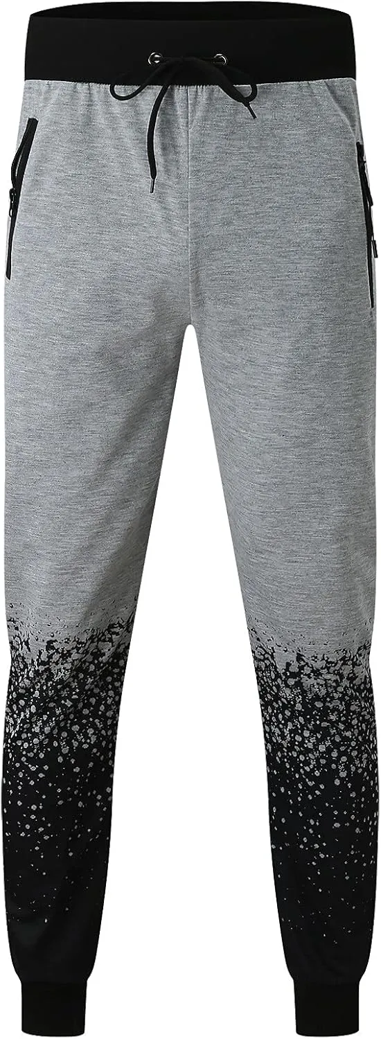 Cargo Sweatpants for Men Athletic Jogger Sports Outdoor Trousers Mens Active Fleece Athletic Sweatpant Basic Running