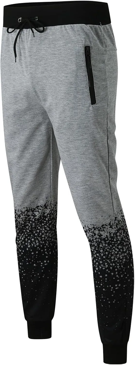 Cargo Sweatpants for Men Athletic Jogger Sports Outdoor Trousers Mens Active Fleece Athletic Sweatpant Basic Running