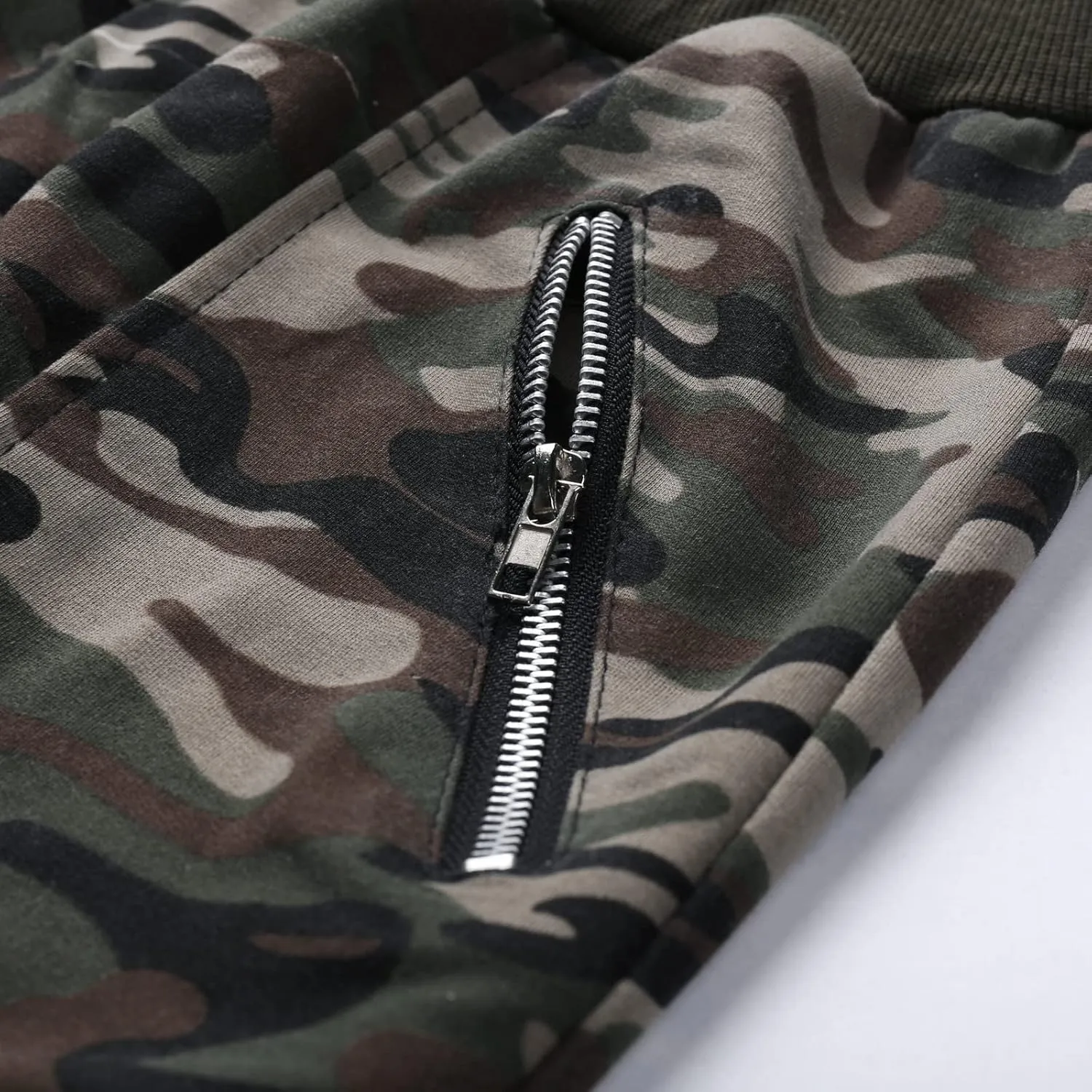 Cargo Trousers for Men Work Pants Multi Pocket Outdoor Trousers Heavyweight Fleece Cargo Sweatpants for Men Elastic