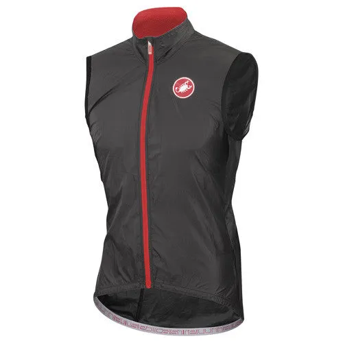 Castelli Mens Velo Rain Vest - Black