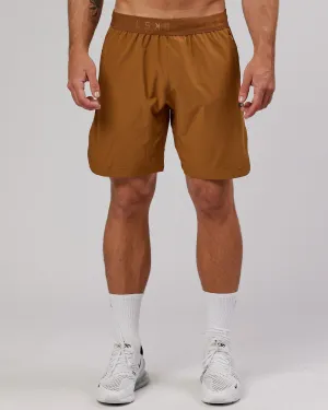 Competition 8" Performance Shorts - Camel