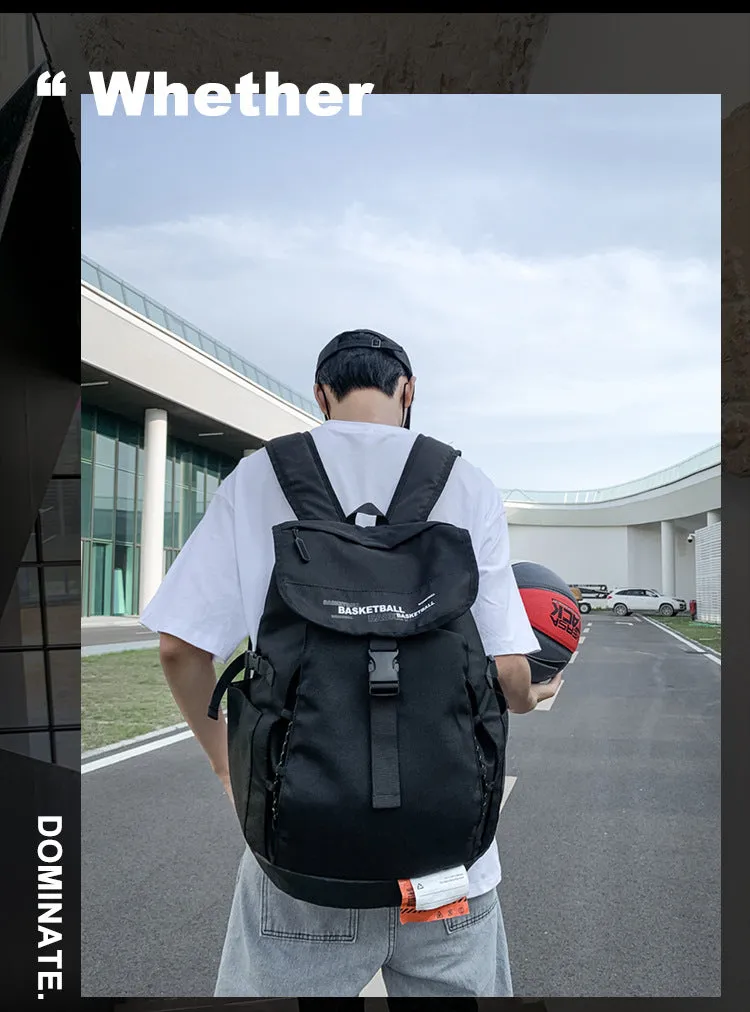 deanwangkt  Basketball Bag New Korean Style Backpack Men's Leisure Sports Middle School and College Schoolbag Street Trendy Backpack Generation