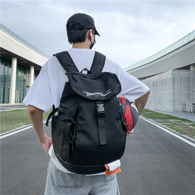 deanwangkt  Basketball Bag New Korean Style Backpack Men's Leisure Sports Middle School and College Schoolbag Street Trendy Backpack Generation