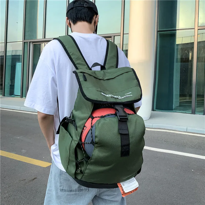 deanwangkt  Basketball Bag New Korean Style Backpack Men's Leisure Sports Middle School and College Schoolbag Street Trendy Backpack Generation
